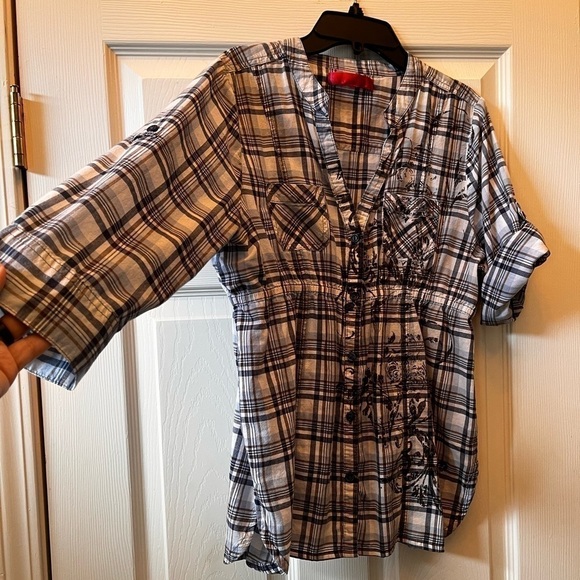 81. PLAID RETRO SHIRT - Picture 5 of 7